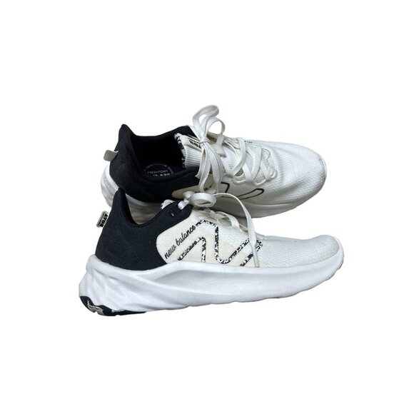 New Balance Shoes - New Balance Womens Fresh Foam Roav V2 Sneaker 6 Sea Salt/White